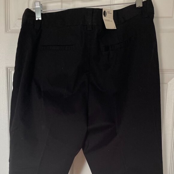 Black Wide-leg Capri Pants - BRAND NEW WITH TAGS - Picture 2 of 12